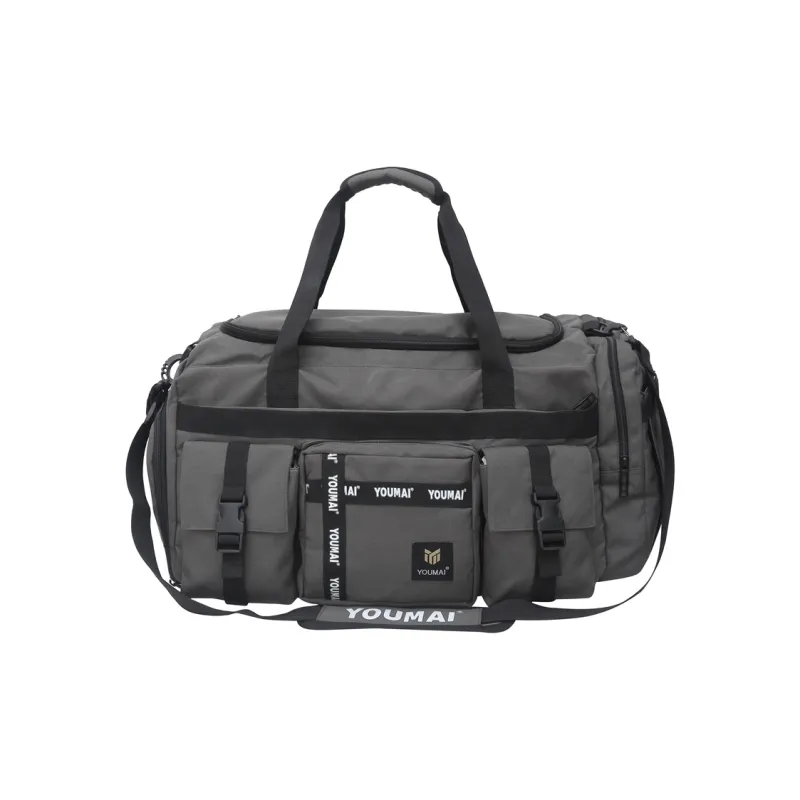 Deli Bear Oxford Gym Bag Large Size Unisex Multicolor-10