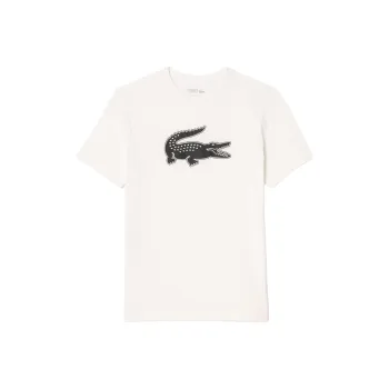 LACOSTE Crocodile print Jersey T shirt