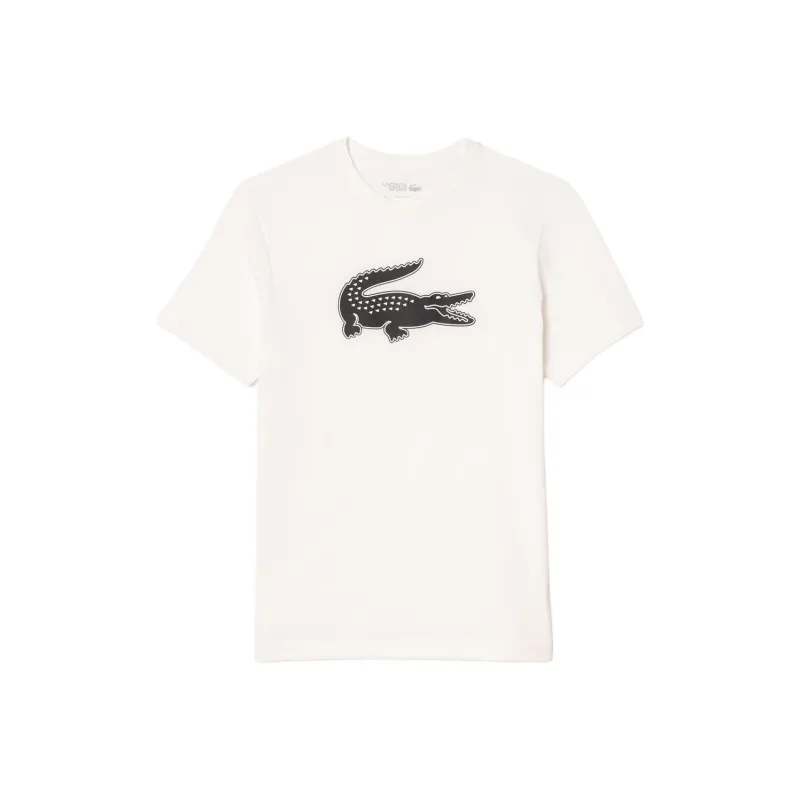 LACOSTE Crocodile print Jersey T shirt-0