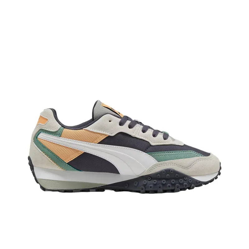 PUMA Blktop Rider Anti Slip Wear Resistant Low Top Casual Shoes Men's Gray Beige-1