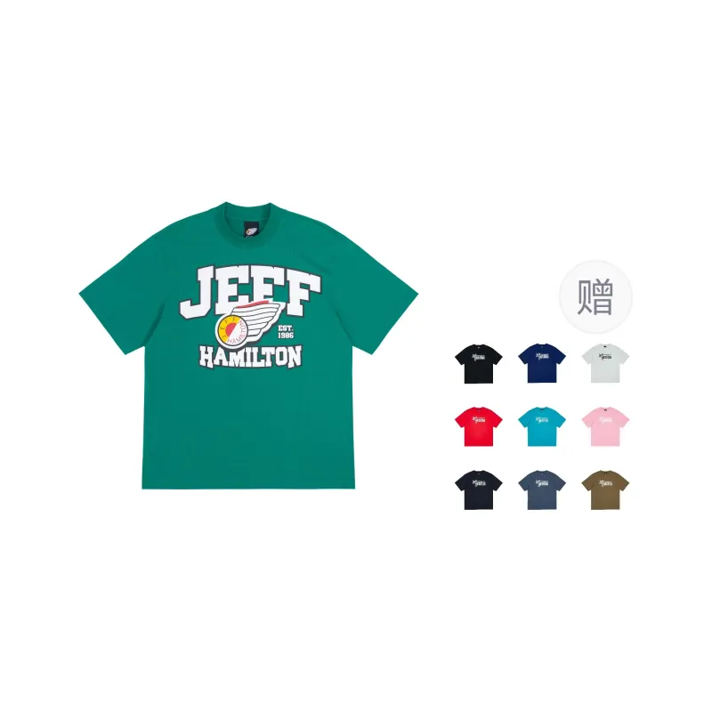 JEFF HAMILTON SS24 T Shirt Unisex Green-0