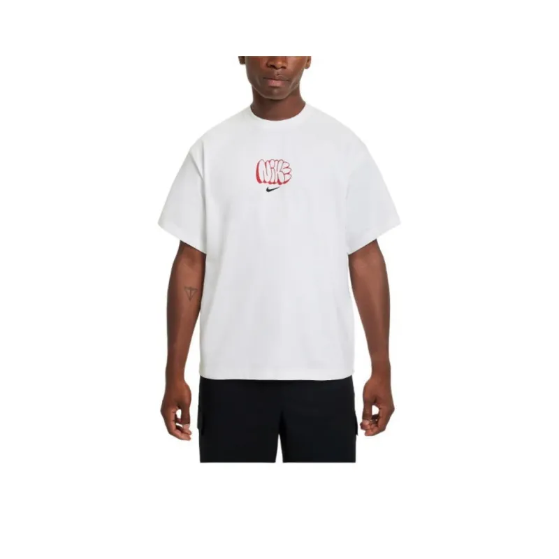 Nike Solo Swoosh FW24 T Shirt Men's White-0