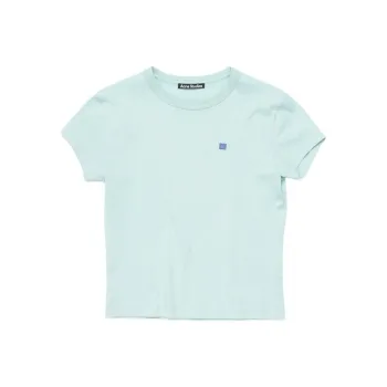 Acne Studios Face Logo-appliqué Cotton T-shirt