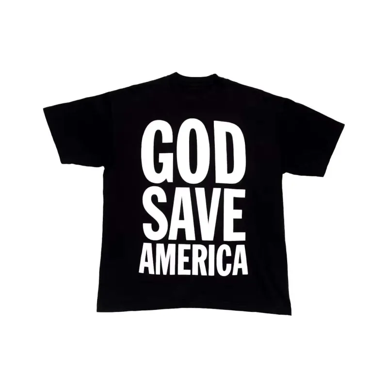 Kanye West God Save America Tee-0