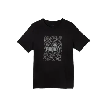 PUMA GRAPHICS REFLECTIVE T Shirt Men's Black