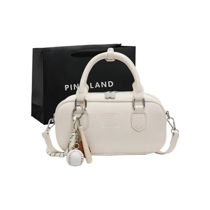 PINK·LAND PU One Shoulder Handbags Women's Multicolor-6