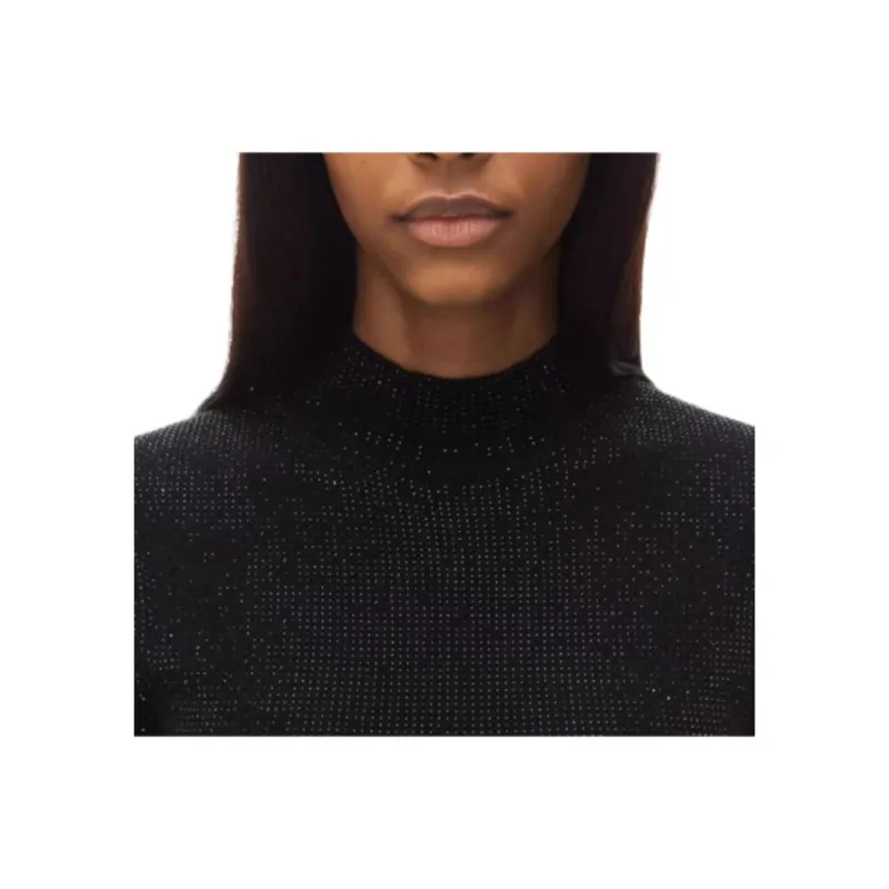 Alexander Wang Embellished Hotfix Mini Dress-5