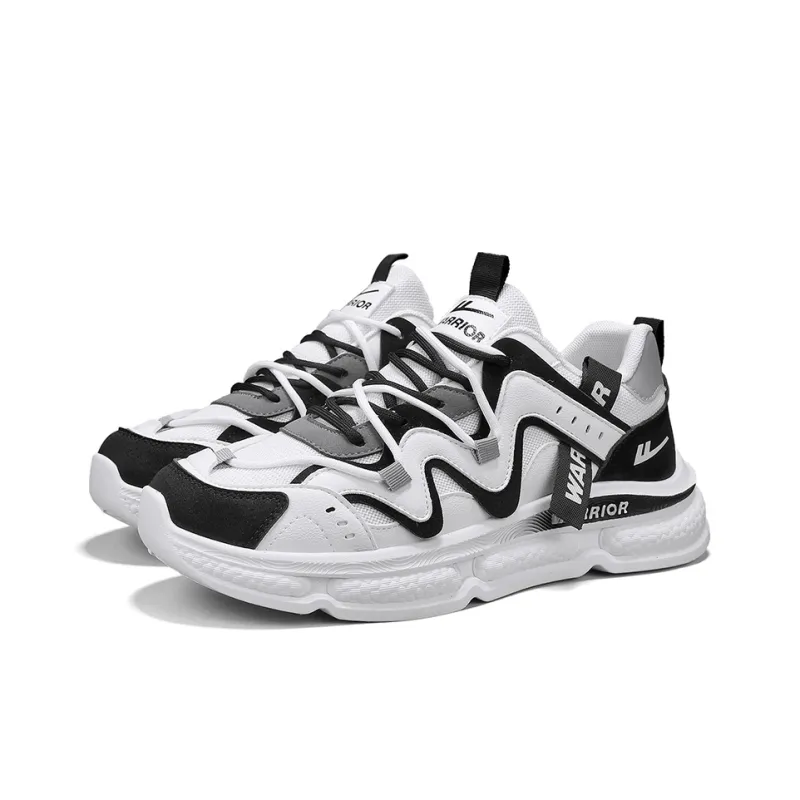Warrior Durable Lightweight Cushioning Low Top Chunky Sneakers Men's-2