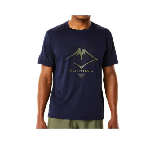 Asics FUJInormal T Shirt Men's Midnight