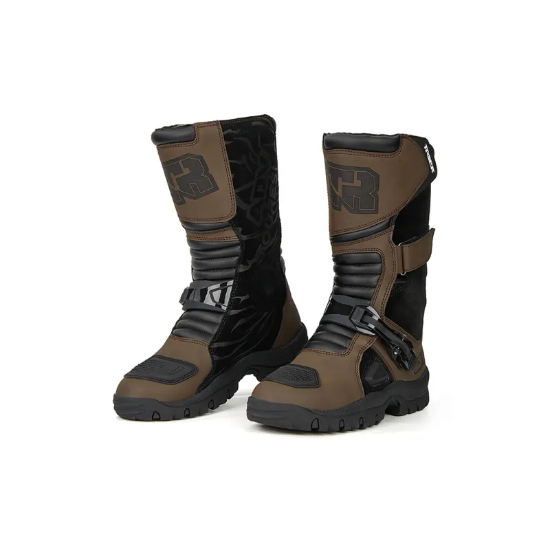 TR Tiger Pendant G2 Wear Resistant Cushioning Protective Motorcycle Shoes Unisex-5