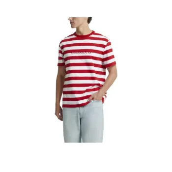GUESS T-Shirts Men Red