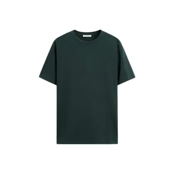 ZARA T Shirts Men Duck Green