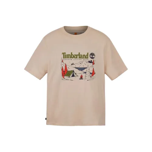 Timberland T Shirt Men's Light Brown