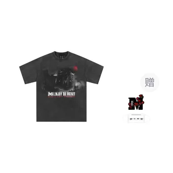 MR.ENJOYDA MONEY T-Shirts Unisex Washed Gray