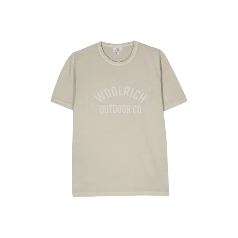 WOOLRICH T-Shirt Men's Gray Green-0