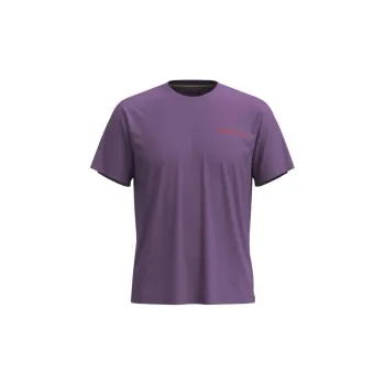 SMARTWOOL Nature's Vibes T-Shirt Men's Iris Variegated
