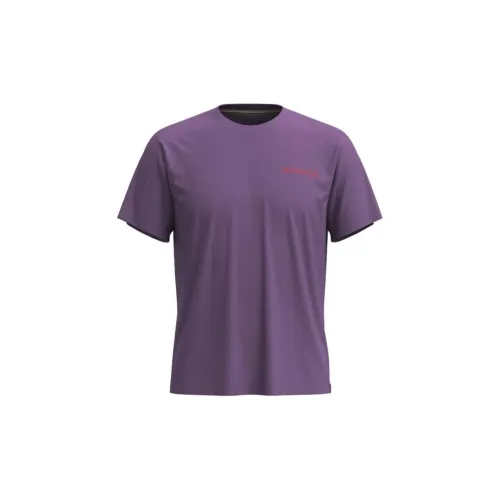SMARTWOOL Nature's Vibes T-Shirt Men's Iris Variegated
