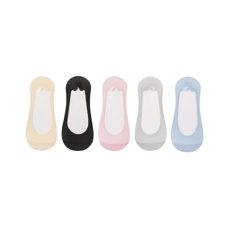 Top Melon No Show Socks Women's 5 Pack-28