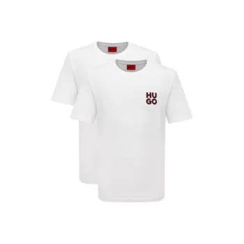 HUGO BOSS Logo print T shirt Pack Of Two