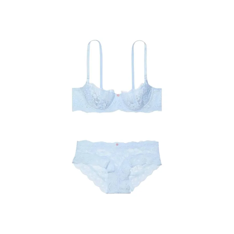 Victoria's Secret Underwear Set Women's Blue-0
