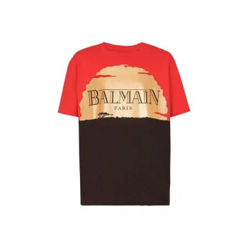 BALMAIN X Disney Graphic Printed Crewneck T Shirt