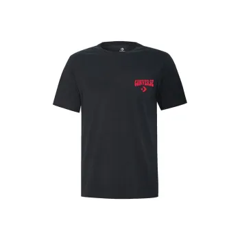 Converse Munchy Star Chevron T Shirt Men's Black