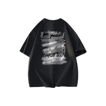CHARLIE GOLF T Shirt Unisex Black
