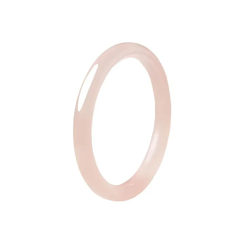 Fan Xing As Season Lantian Jade Luxe Minimalist Closed End Jade Bangle Women's-2
