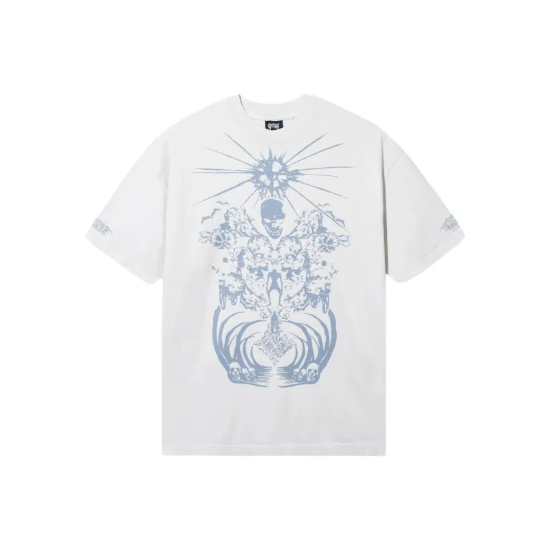 Revenge Death Note Collaboration T Shirts Unisex Lime Gray-0