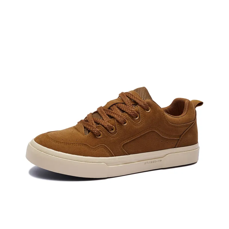 ΛOLUNKΛ Slip Resistant Low Top Skateboard Shoes Men's-15