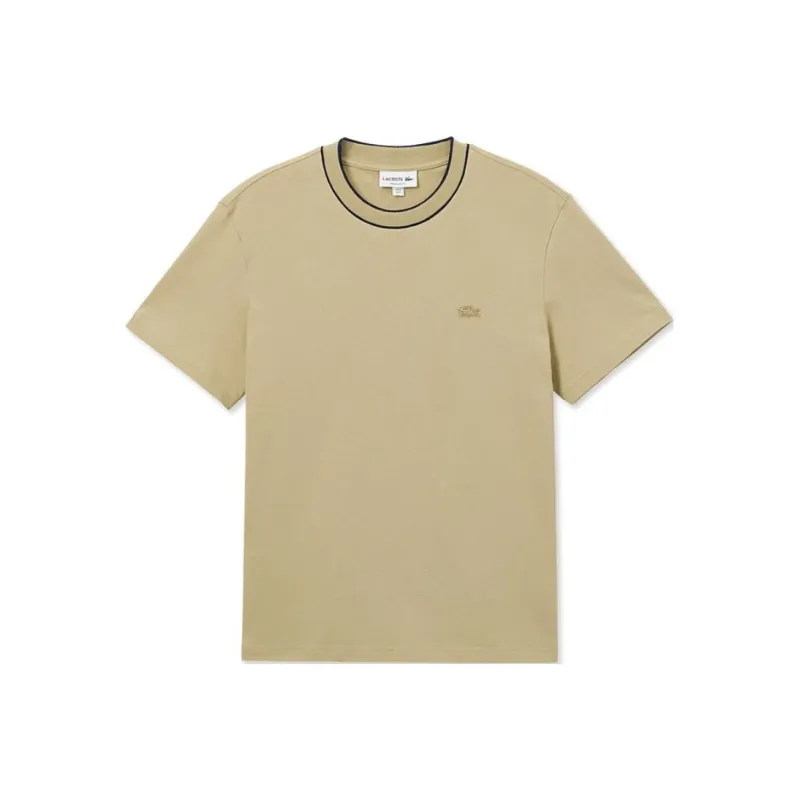 LACOSTE T Shirt Men's Milk Coffee-0