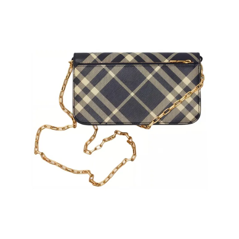 Burberry PU With Polyester And Cotton Wallet Women's Black-1