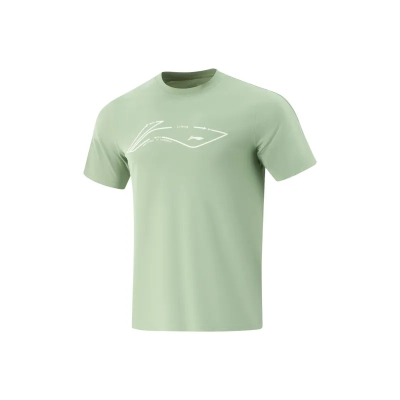 LiNing Cool Tea T Shirt Men's Pea Green-0