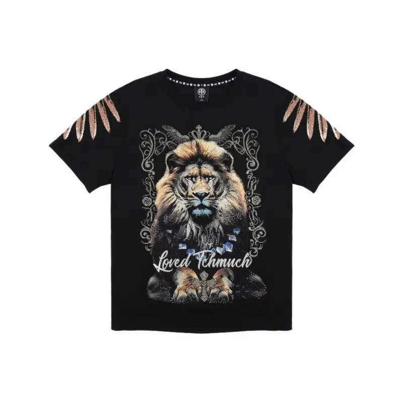 TCH T Shirt Unisex Black Base Gold Logo-0