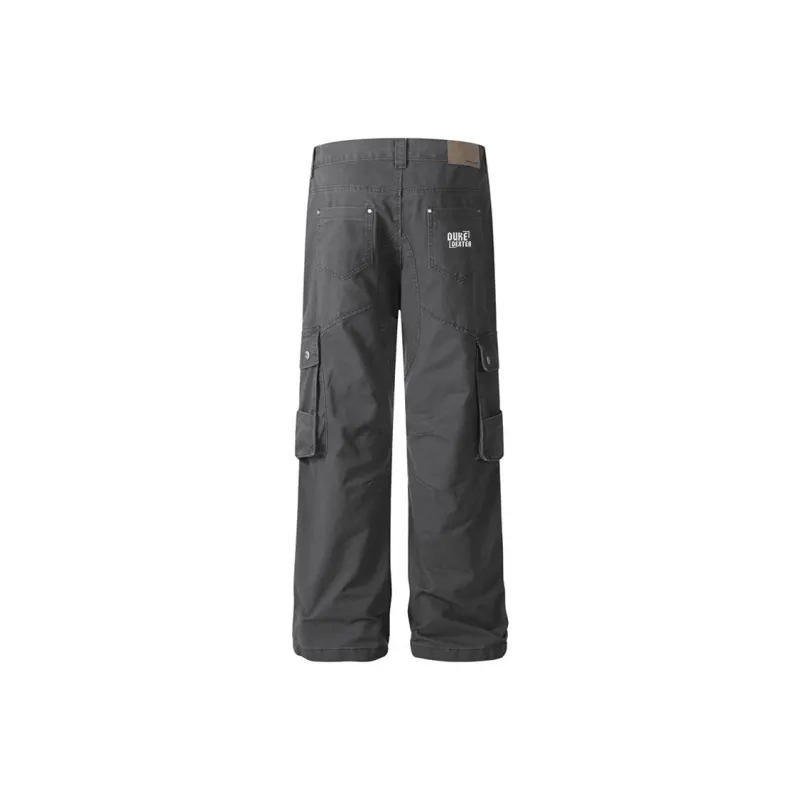 DUKE+DEXTER Cargo Pants Unisex Gray-1