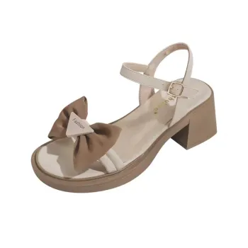 AJPAP Strap Sandals Women's Apricot