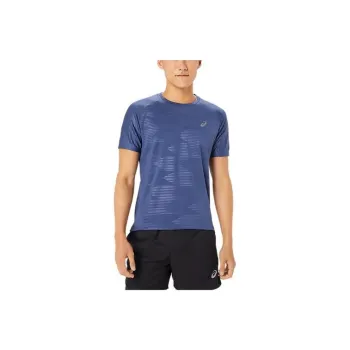 Asics T-Shirts Men Blue