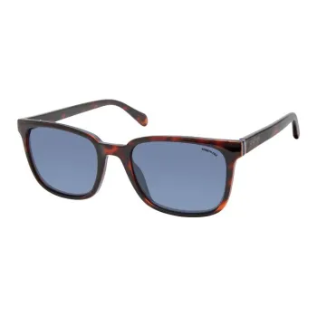 KENNETH COLE Injection Molded Square Sunglasses Men's Brown