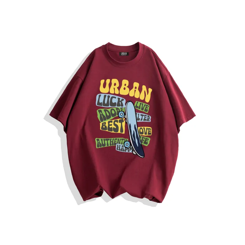 URBAN AUTHENTIC T Shirts Unisex-8