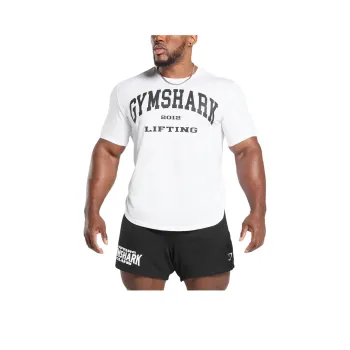 GYMSHARK Lifting T Shirt Men's White