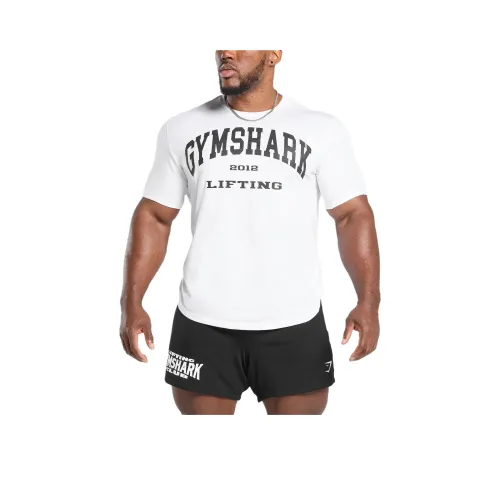 GYMSHARK Lifting T Shirt Men's White