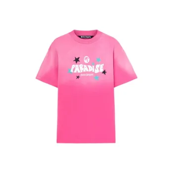 PALM ANGELS Paradise Crew Neck T Shirt