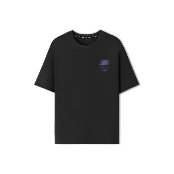 Skechers Sports Life Collection T Shirt Unisex Carbon Black