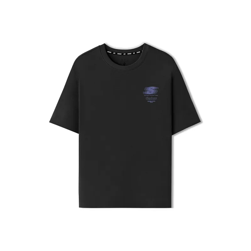Skechers Sports Life Collection T Shirt Unisex Carbon Black-0