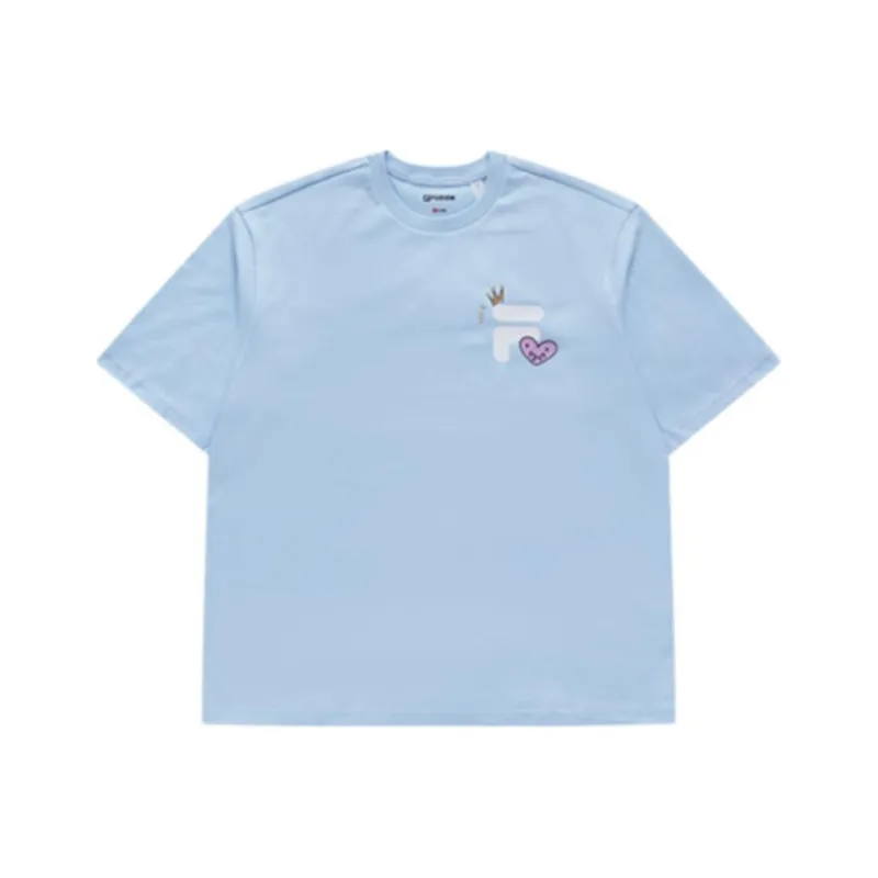 FILA FUSION T Shirt Unisex Laiwu Blue-0