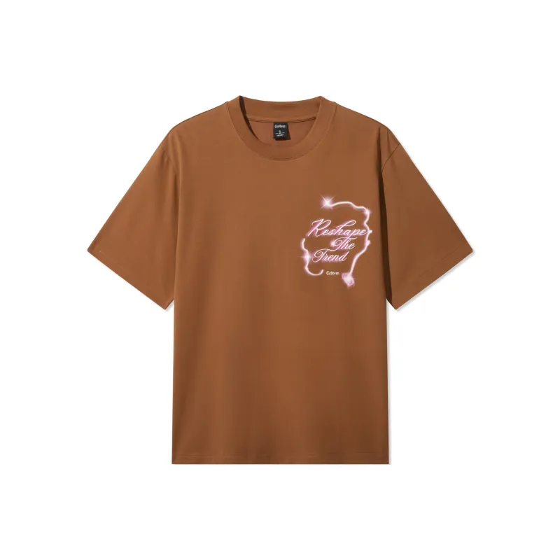 Cabbeen T Shirts Men Coffee 65-0