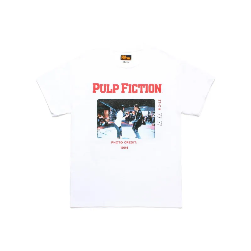 WACKO MARIA Vulgar Novels Collaboration T-Shirts Unisex White-0