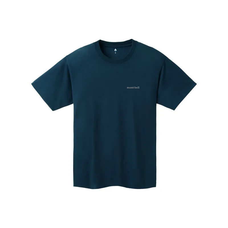 MONTBELL Sports & Outdoors Casual Men's Quick Dry Breathable Short Sleeved T Shirts-13