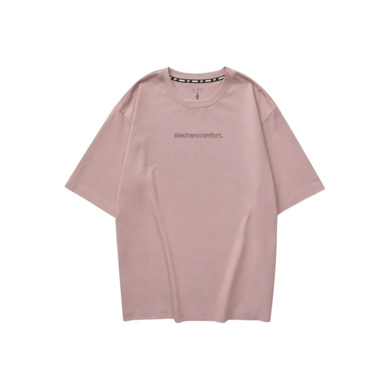 Skechers T Shirt Unisex Wooden Rose Pink-0