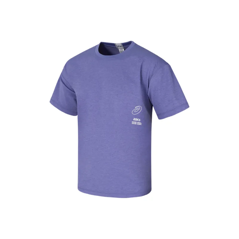 Asics T Shirts Unisex Purple-0